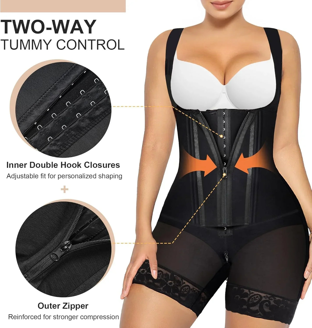 Tummy Control Full Bodysuit