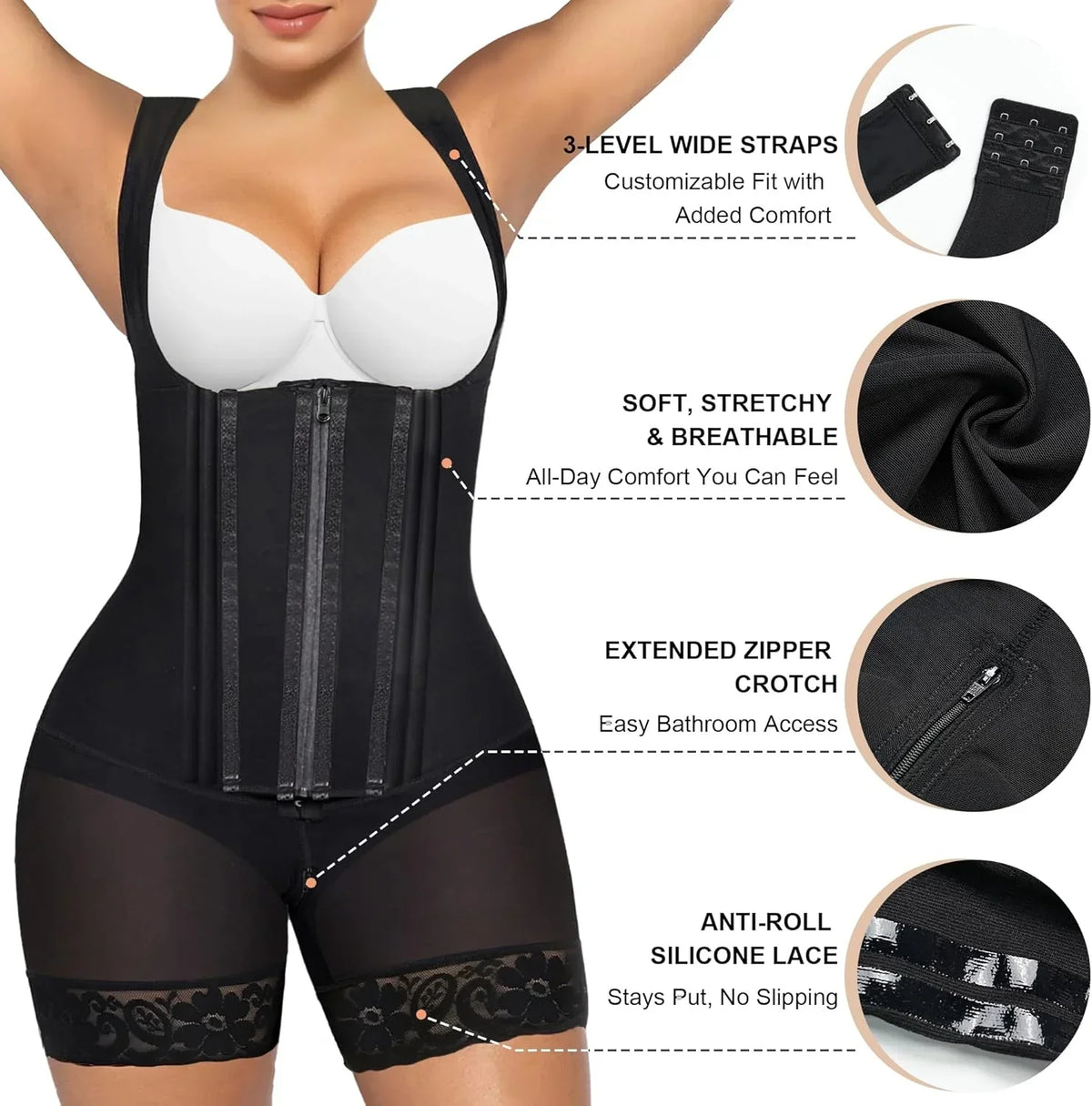 Tummy Control Full Bodysuit