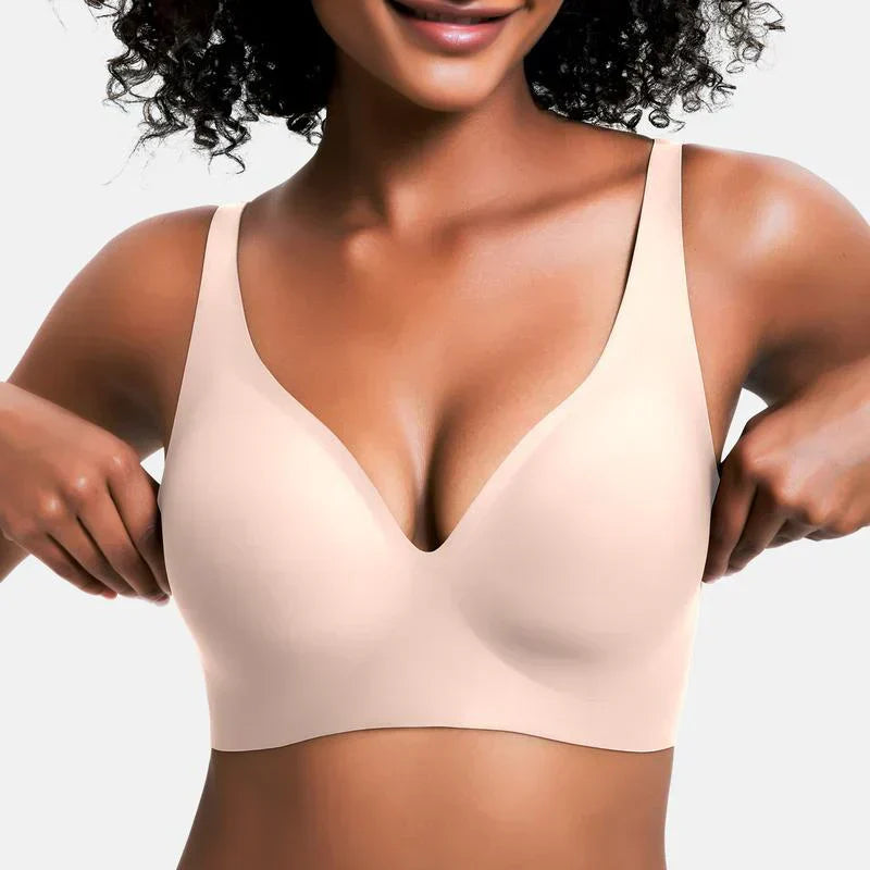 Seamless Jelly Lift Up Bra